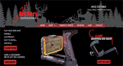 Desktop Screenshot of crazyarchery.com